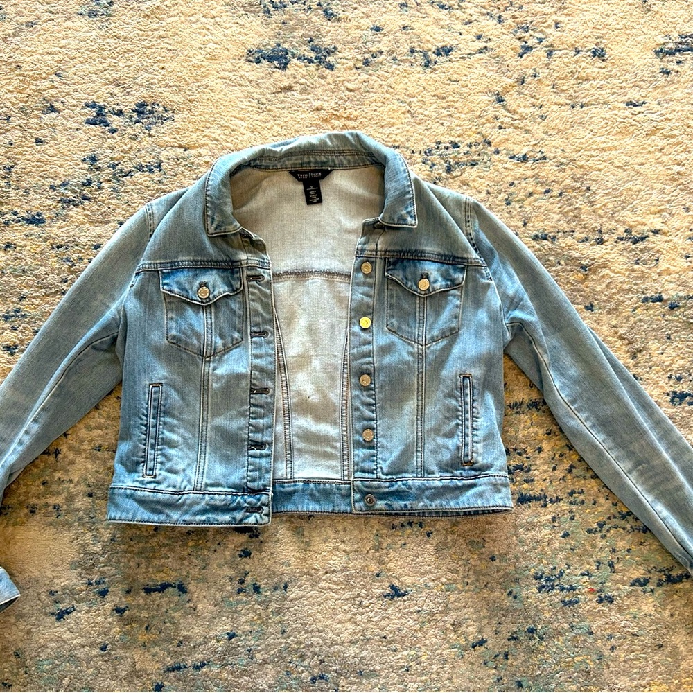 Cropped Jean Jacket